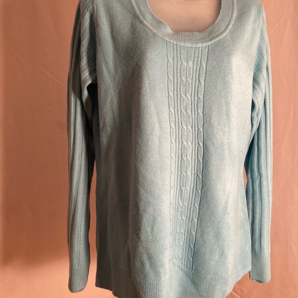 White Stag Sweaters - Sweater lg 12/14 blue white stag